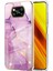 Xiaomi Poco X3 Için Mermer Desen Yumuşak Tpu Tampon Kılıf Kapak Pembe (Yurt Dışından) 1