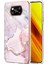 Xiaomi Poco X3 Için Mermer Desen Yumuşak Tpu Tampon Kılıf Kapak Rose Gold (Yurt Dışından) 1