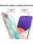 Samsung Galaxy A22 5g Için Crossbody Askı Ipi Telefon Kılıfı Silikon Mermer Desen Yumuşak Tpu Tampon Kapağı Turkuaz (Yurt Dışından) 2