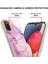 Samsung Galaxy A02S Için Crossbody Askı Ipi Telefon Kılıfı Silikon Mermer Desen Yumuşak Tpu Tampon Kapağı Pembe (Yurt Dışından) 2