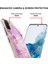 Samsung Galaxy S20+ Plus Için Crossbody Askı Ipi Telefon Kılıfı Silikon Mermer Desen Yumuşak Tpu Tampon Kapağı Pembe (Yurt Dışından) 2