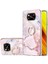 Xiaomi Poco X3 Için Mermer Desen Yumuşak Tpu Tampon Halka Tutucu Stand Kılıf Kapağı Rose Gold (Yurt Dışından) 1