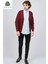 Erkek Düğmeli Saf Yün Hırka 0249505 Bordo 2