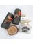 Frig Balmumu Petek Mum Set - Antrasit Gri 5