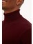 Erkek Bordo Regular Fit Balıkçı Yaka Triko Kazak 4