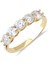 Preciosa Zirconia Taşlı Gümüş Beştaş Yüzük YZG.365 1