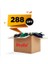 Kn Flex Pamuk Nitril Eldiven Lacivert 288 Çift (1 Koli) Beden No:10 2