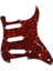 Kırmızı Kaplumbağa Kabuğu Pickguard Pvc 3 Kat 11 Delik Gitar Sss Aksesuarları Için (Yurt Dışından) 1
