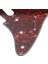 Kırmızı Kaplumbağa Kabuğu Pickguard Pvc 3 Kat 11 Delik Gitar Sss Aksesuarları Için (Yurt Dışından) 4