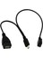 Otg Host Güç Kablosu Mikro USB Erkek USB & Mikro USB (Yurt Dışından) 1