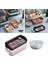 Bento Box Öğle Yemeği Kutuları Çorba Kasesi ile Mutfak Eşyaları ile Gıda Depolama Pembe Çorba Kasesi (Yurt Dışından) 4