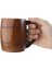 Bira Kupa 14 Oz, Doğal Ahşap Tankard - Erkekler Için Su Kupası, Kadınlar / Bar, Ev, Ofis (Yurt Dışından) 5