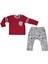 Crazy Boy 2li Takım - Bordo - 3-6 Ay 1