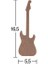 Elektrogitar Ahşap Obje 18MM H-94 1
