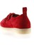 Kırmızı Süet Kadın Düz Ayakkabı 4
