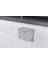 Gri Askılı Çöp Kovası 5 Litre (S-2575-G) 1
