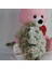 Buket Güller 20 Li Cipso Sarmalı Demet & Sevimli Peluş Ayicik 50 cm Sevgiliye Hediye 3