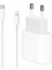 Apple iPhone Se (2. Nesil) Uyumlu 20W Usb-C Güç Adaptörü + 1m Usb-C Lightning Şarj Kablosu Seti 1