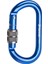 25KN Alüminyum Kaya Tırmanışı Güvenliği D Tipi Carabiner Mavi Bidgeli (Yurt Dışından) 5