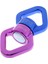 30KN Halat Döner Bağlayıcı Spinner Kaya Tırmanışı / Salıncak Seti / Havadan Dans Mavi Mor (Yurt Dışından) 1