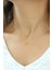 D Harfli Minimal Harf Kolye 45 cm 1
