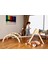Pikler Tırmanma Seti ve Yastık - Montessori Aktivite Set Üçgen - Kemer - Taşlı Rampa - Yastık Seti KID027 2