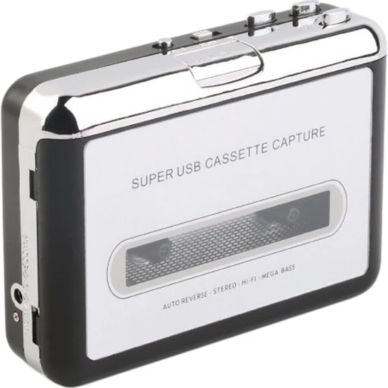 Strade Store Walkman Dijital Bant-Mp3 Dönüştürücü USB Kaset Adaptörü Hifi Müzik Çalar (Yurt Dışından)