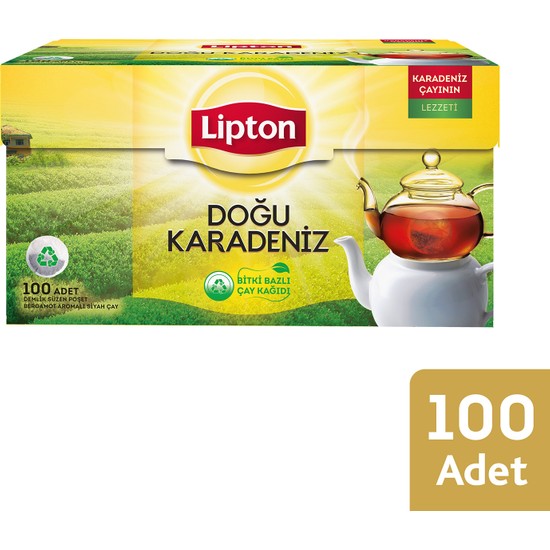 Lipton Demlik Poşet Çay Doğu Karadeniz 100'Lü