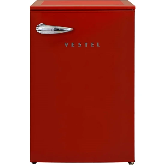 Vestel Retro SB14201 Kırmızı Mini Buzdolabı
