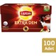 Lipton Extra Dem Demlik Süzen Poşet Siyah Çay 100'lü