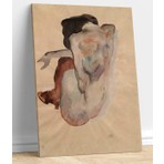 MonoStella Egon Schiele Crouching Nude Kanvas Tablo