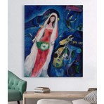 MonoStella Marc Chagall La Mariee Kanvas Tablo
