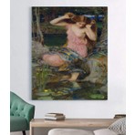 MonoStella John William Waterhouse - Lamia Kanvas Tablo
