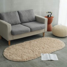 Rovigo Home Tüy Dökmez Tavşan Tüyü Post Halı Camel