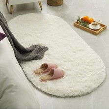 Rovigo Home Tüy Dökmez Tavşan Tüyü Post Halı Krem
