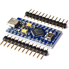 Alkatronik Arduino Pro Micro Atmegau4 Micro USB 5V 16MHZ Atmel Mini Mcu