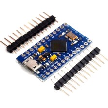 Alkatronik Arduino Pro Micro Atmegau4 Micro USB 5V 16MHZ Atmel Mini Mcu