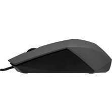 Everest SM-201 USB Gri 1200DPI Optik Kablolu Mouse