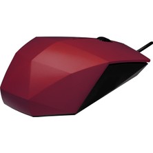 Everest SM-201 USB Kırmızı 1200DPI Optik Kablolu Mouse