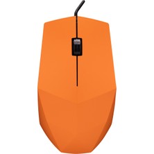 Everest SM-201 USB Turuncu 1200DPI Optik Kablolu Mouse