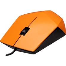 Everest SM-201 USB Turuncu 1200DPI Optik Kablolu Mouse