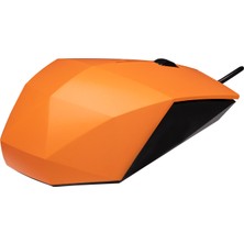 Everest SM-201 USB Turuncu 1200DPI Optik Kablolu Mouse