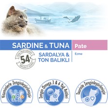 BonaCibo Ezme Sardalya ve Ton Balıklı Yaş Kedi Maması 400 gr