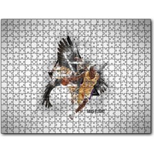 Cakapuzzle  Kobe Bryant Kartal Kanadı 120 Parça Puzzle Yapboz Mdf (Ahşap)