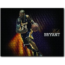 Cakapuzzle  Kobe Bryant Hücum 120 Parça Puzzle Yapboz Mdf (Ahşap)