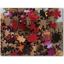 Cakapuzzle  Çiçekli Kadın 120 Parça Puzzle Yapboz Mdf (Ahşap)