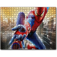 Cakapuzzle  The Amazing Spider-Man 2 Ağ Atışı 500 Parça Puzzle Yapboz Mdf (Ahşap)