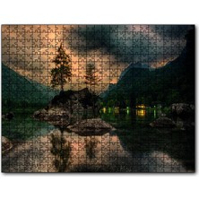 Cakapuzzle  Doğa Yağmur Hazırlığı Akşam 120 Parça Puzzle Yapboz Mdf (Ahşap)