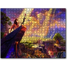 Cakapuzzle  The Lion King 120 Parça Puzzle Yapboz Mdf (Ahşap)