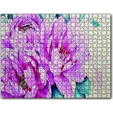 Cakapuzzle  Şakayık Çiçeği 120 Parça Puzzle Yapboz Mdf (Ahşap)